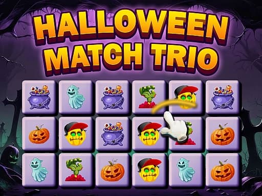 halloween match trio
