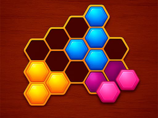 hexa block: honey cells