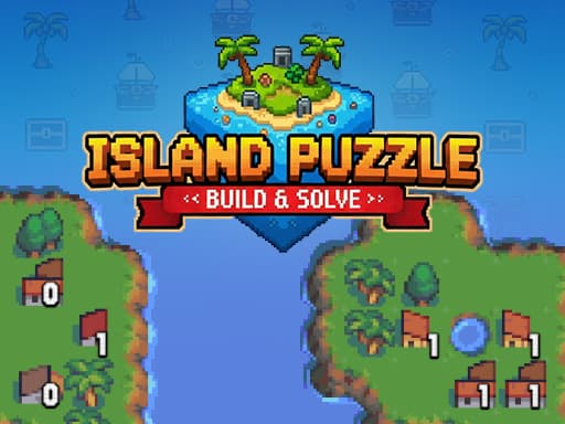 island puzzle: build & solve